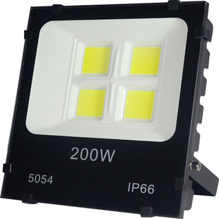 led投光灯防水防尘户外门头射灯店铺商用100w地面网球场广场灯