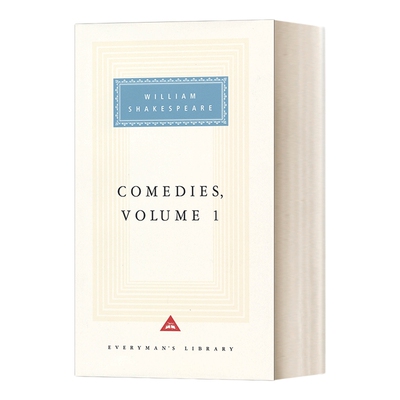 英文原版 Comedies  Vol. 1  Shakespeare 威廉 莎士比亚喜剧 卷一 人人图书馆收藏版 精装 英文版 进口英语原版书籍