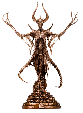 奥格瑞玛青铜摆件孟菲斯托送礼