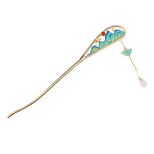 宫里上新发簪2026新款高端女新中式盘发发饰流苏步摇生日礼物女生