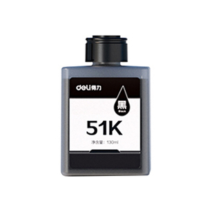得力原装墨水适用爱普生佳能惠普喷墨打印机墨水通用HP2132 2332黑彩色4色L3151 L3153填充连供墨水打印机