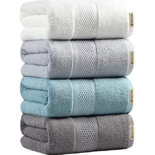 洁丽雅浴巾纯棉女全棉高级家用吸水150*80cm男加厚酒店大毛巾裹巾