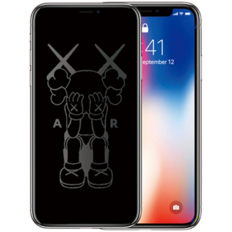 美少女适用苹果16ProMax防窥息影钢化玻璃膜iphone14卡通可爱全屏15pro全覆盖13屏幕玻璃贴12 XR X
