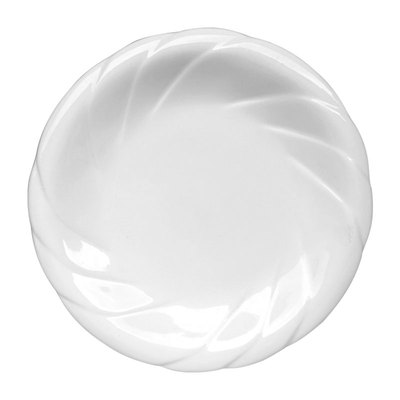 白色陶瓷盘子炒菜盘浅盘圣火盘