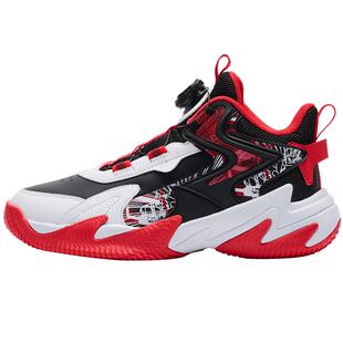 悍将|361童鞋儿童篮球鞋男运动鞋秋冬新款皮面青少年学生男孩鞋子