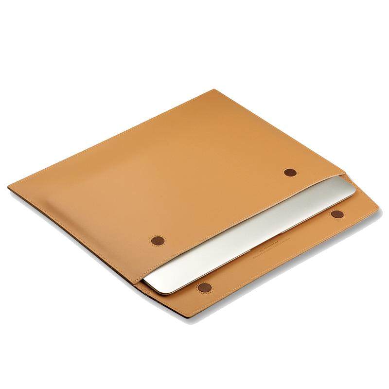 macbook电脑包适用于苹果air pro内胆包笔记本袋华为matebook14牛皮小米13保护套15.6男女16联想
