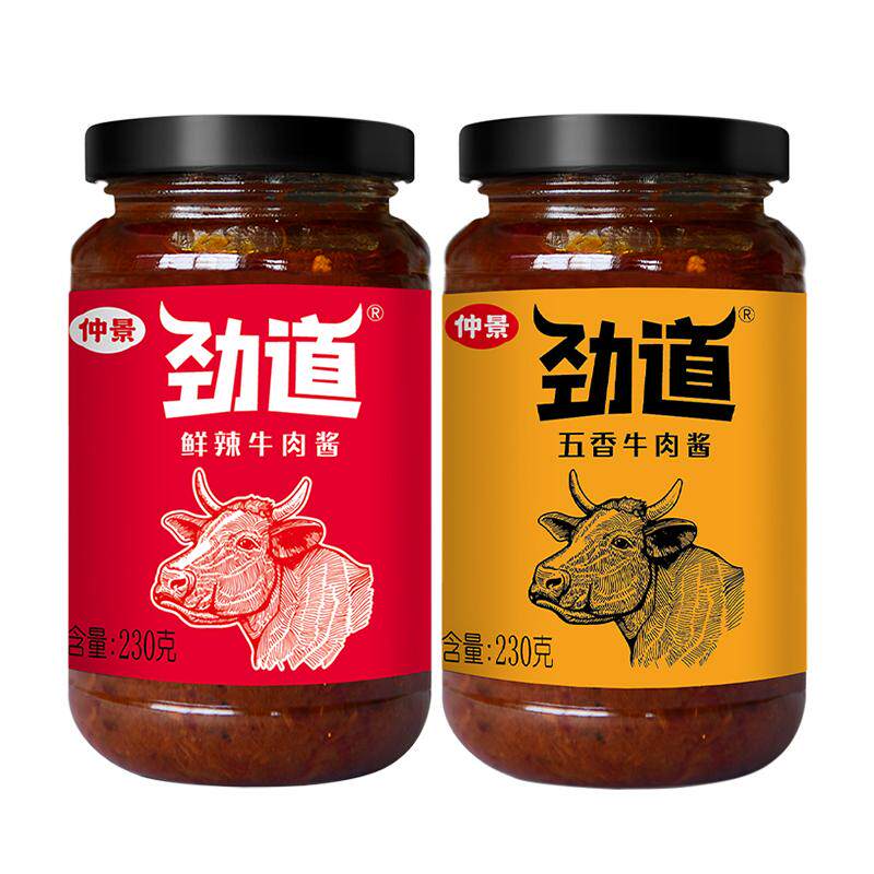 仲景菌菇牛肉香菇酱230g/瓶