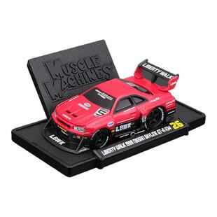 美驰图1:64肌肉车运输车拖车野马AE86保时捷小比例汽车模型收藏