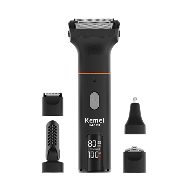 科美 KM-1394 个人护理套装 私密剪 拔毛器 IPX6防水级别剃须理发
