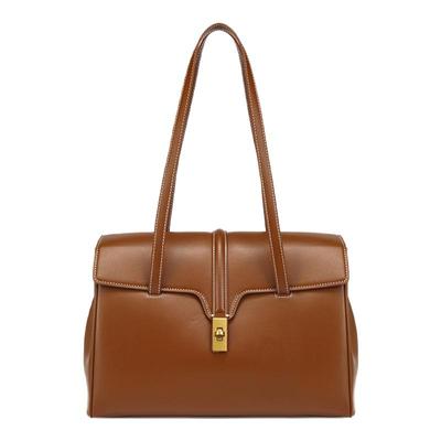 刘雯同款soft16真皮慵懒托特包大容量通勤电脑包简约时尚休闲女包