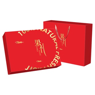 水果礼盒包装盒高档水果礼盒空盒8-15斤苹果车厘子通用水果礼品盒