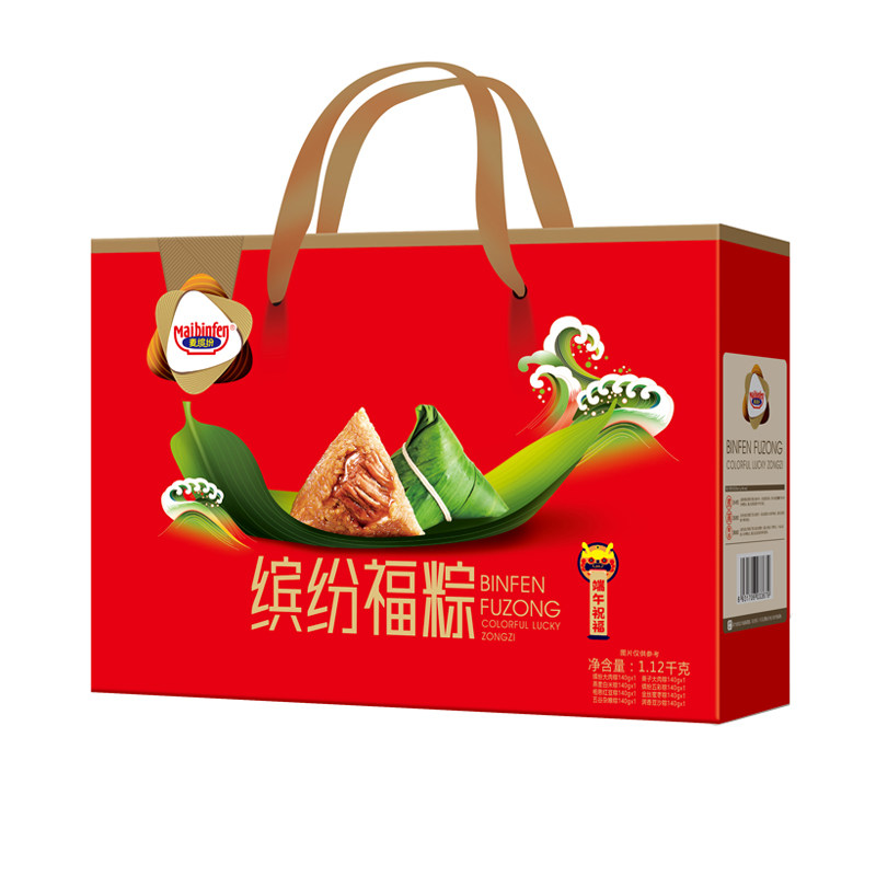 麦缤纷嘉兴粽子礼盒1.12kg送礼