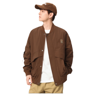 2026春夏新款美式宽松棒球服复古ma1飞行员夹克休闲工装外套男生