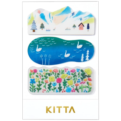 kitta透明款卡片设计切片尺寸