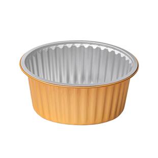 金色铝箔锡纸盒商用长方形一次性餐盒海鲜小龙虾外卖打包盒500只