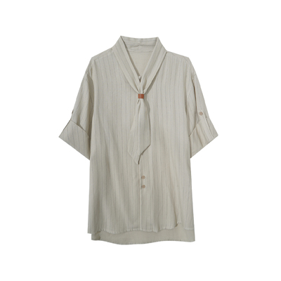 Hualun夏季薄款套装男慵懒风衬衫