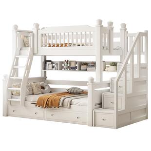 全实木上下铺双层床经济型床双人床上下床儿童床子母床两层高低床