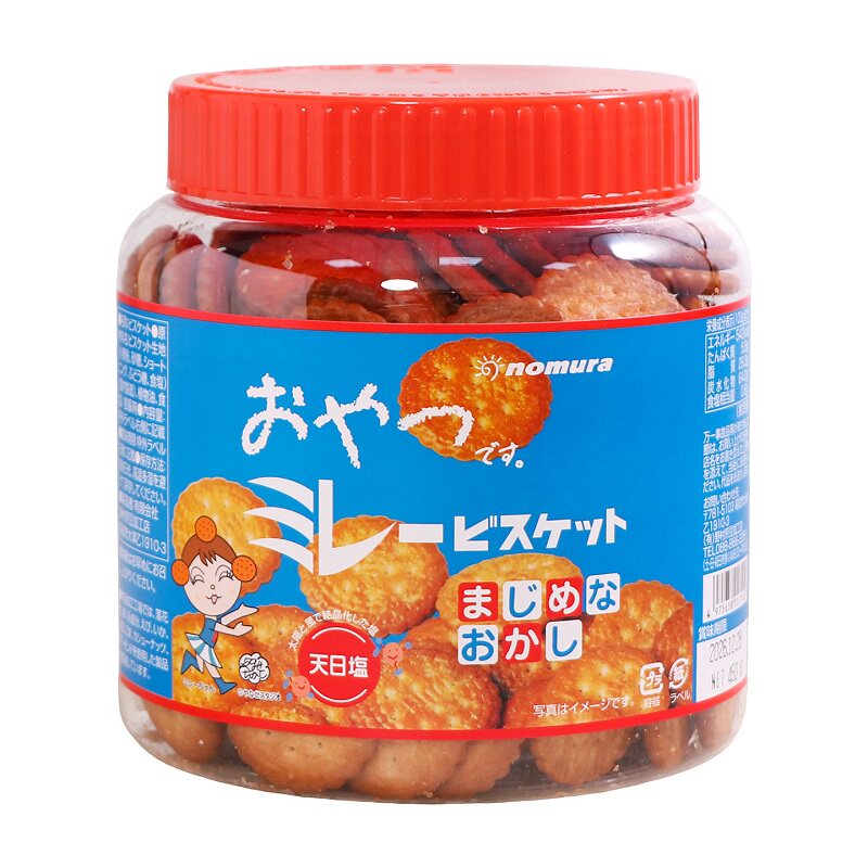 野村米勒饼干韧性饼干儿童零食
