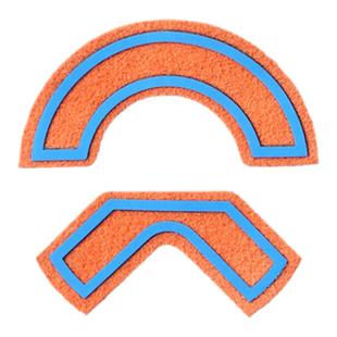 适用蔚来es6方向盘标贴改装ES7ET7ET5ES8ET5T翻毛皮车标装饰贴纸