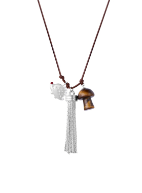 ARSIS小森林魔法流苏项链