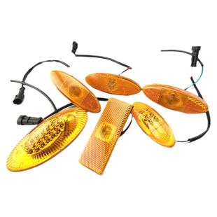 24V中巴电动客车申龙金旅宇通金龙海格示宽灯灯LED边灯银隆转向灯