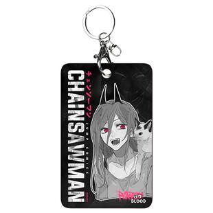 电锯人周边玛奇玛帕瓦蕾塞动漫卡套学生公交饭卡挂件钥匙扣