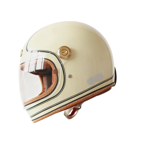 FRS fireriders摩托车头盔复古冬季头盔3C男女机车巡航四季全盔