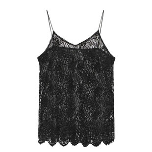 高级感蕾丝背心裙女2026春秋气质百搭叠穿显瘦内搭吊带裙打底衫潮