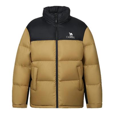 骆驼羽绒服男女情侣款