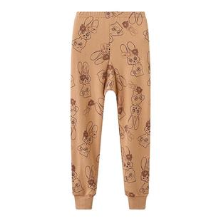 儿童秋裤男童纯棉薄款宝宝单条裤中大童春秋款全棉裤子女童打底裤