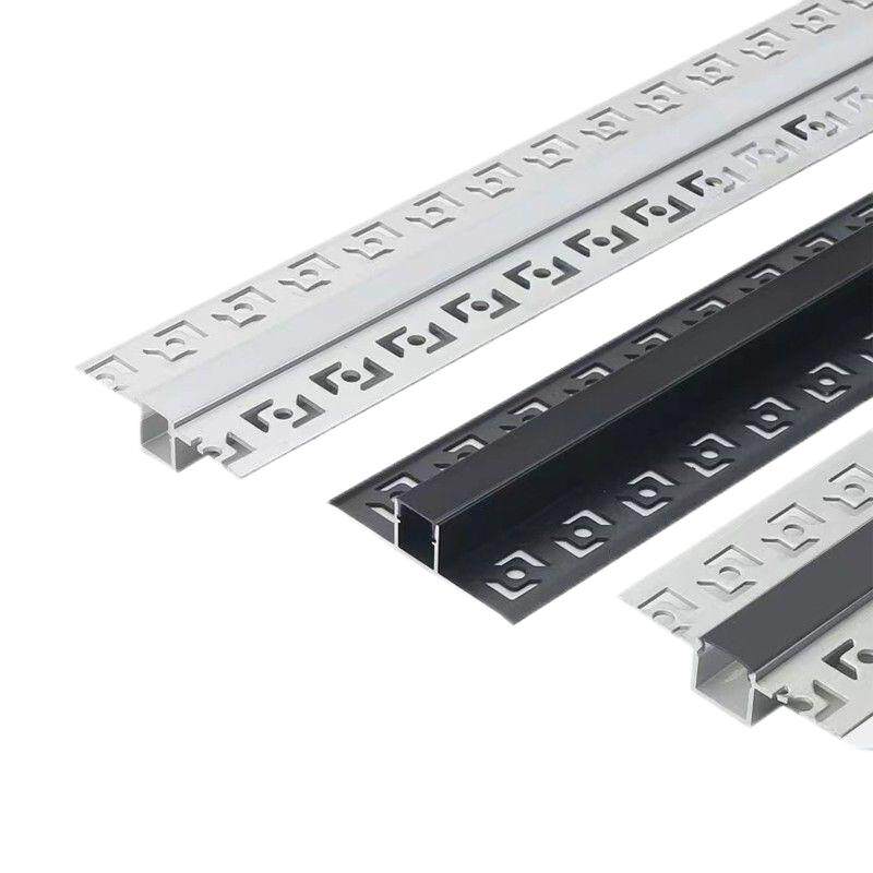 led线性灯铝槽预埋暗装嵌入式花边客厅线形灯吊顶线条灯线型灯槽