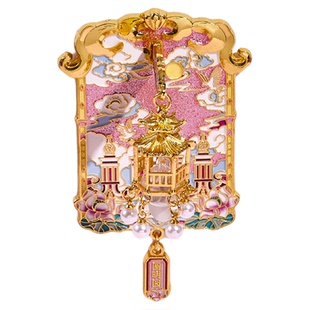 发光金属冰箱贴北京故宫天坛南京青岛杭州苏州上海西安博物馆文创