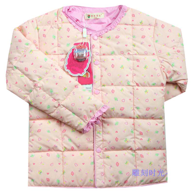 想来想去小学生女童儿童羽绒服大童中童羽绒内胆长袖青少年羽绒服
