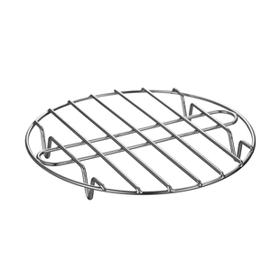 加粗特厚不锈钢蒸架高脚蒸架四脚网架厨房蒸鱼网架隔水蒸格蒸菜架