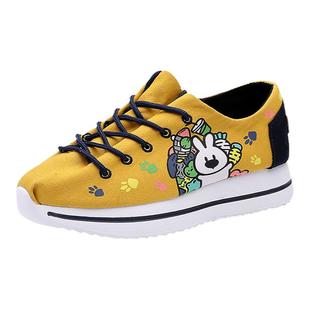 Tt&Mm/汤姆斯厚度女鞋薄款增高运动帆布鞋潮百搭夏季软底轻便布鞋