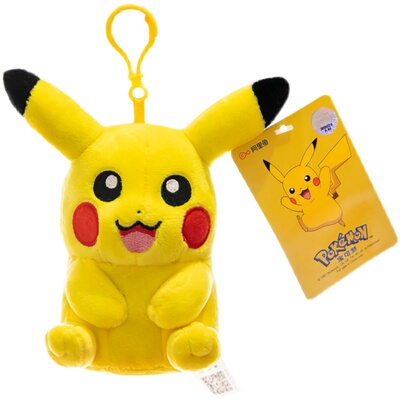 皮卡丘公仔挂件钥匙扣卡比兽书包