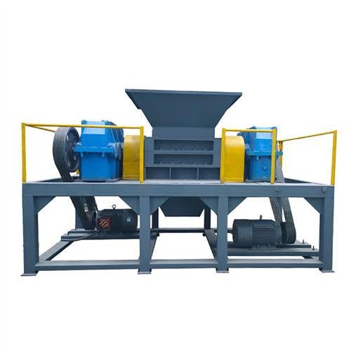 大型工业碎布机树枝撕碎机小型纸箱轮胎双轴撕碎机皮革家具粉碎机