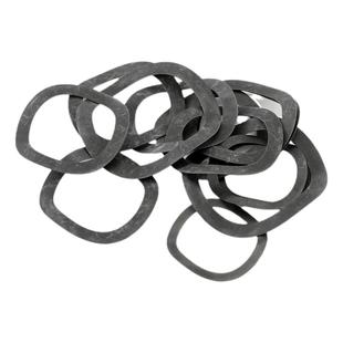 进口波形垫圈弹性轴承用垫片波浪形垫圈304不锈钢三波峰弹簧垫片