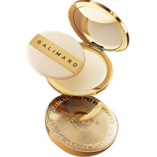 嘉利玛金币粉饼定妆补妆持妆控油蜜粉散粉遮瑕细腻服帖持久不卡粉