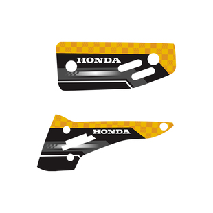 适用25-26款新大洲本田NS150LA排气管防蹭装饰贴空滤保护贴膜改装