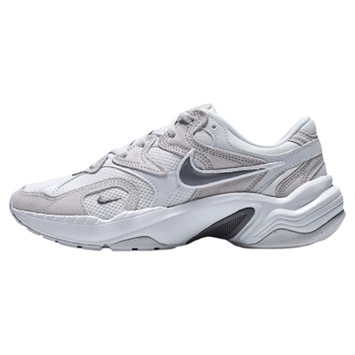 NIKE耐克女鞋26春新款AL8复古翻毛皮老爹鞋网眼跑步鞋IB3952-101