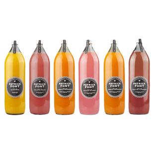 法国进口Patrick  Font帕特里黄杏橙桃苹果NFC非浓缩还原果汁饮料