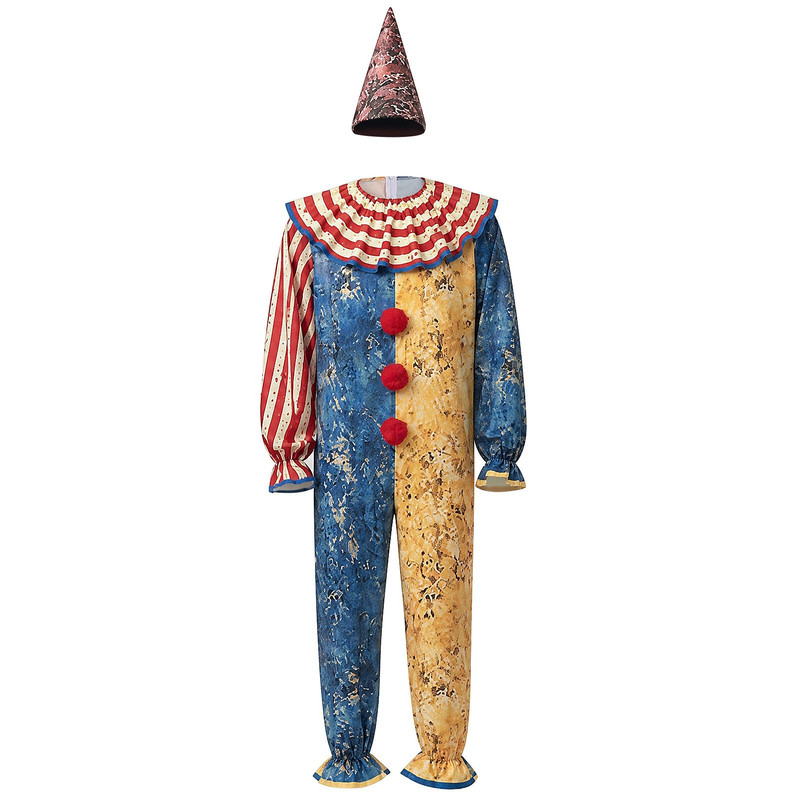欧美万圣节小丑演出服装COS搞怪
