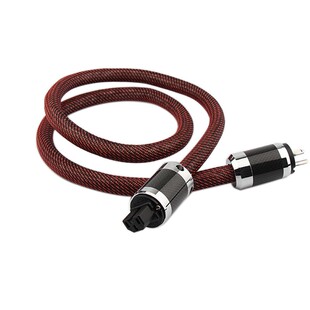 进口西电纯紫铜发烧级电源线hifi功放音响CD解码器电源连接线
