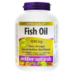 韦伯进口高浓度深海鱼油4倍omega3成人健身运动保健鱼油EPA欧米伽