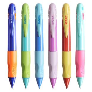 晨光优握自动铅笔小学生专用一年级二年级0.9加粗写不易断芯免削自动笔幼儿园初学者儿童练字专用笔胖胖笔