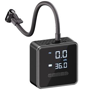 打气筒自行车公路电动车家通用篮球新型高压带气压表便携式充气泵