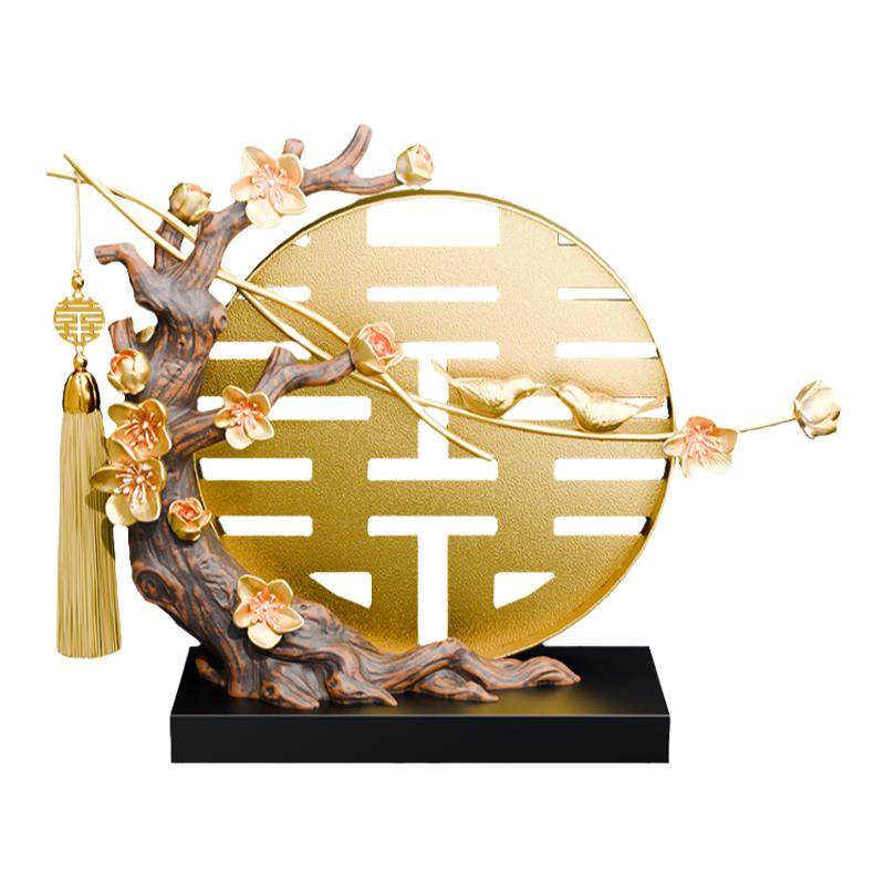 新婚礼物送新人闺蜜订婚结婚礼品轻奢高端婚房布置装饰伴手礼摆件