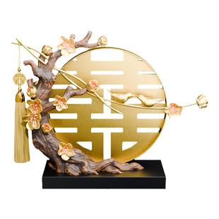 新婚礼物送新娘新人闺蜜订婚结婚礼品轻奢高端新中式伴手礼摆件