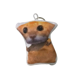 阿米嘎蒂朵喵喵语音挂件毛绒按压发声玩偶钥匙扣搞笑抽象鬼畜玩具